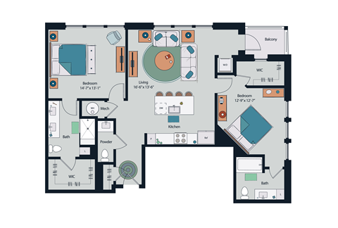 2 Bedroom A05